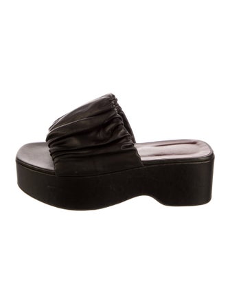 Staud Leather Slides