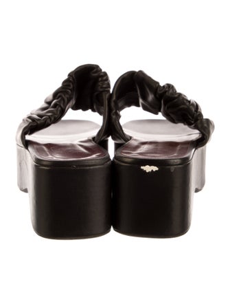 Staud Leather Slides