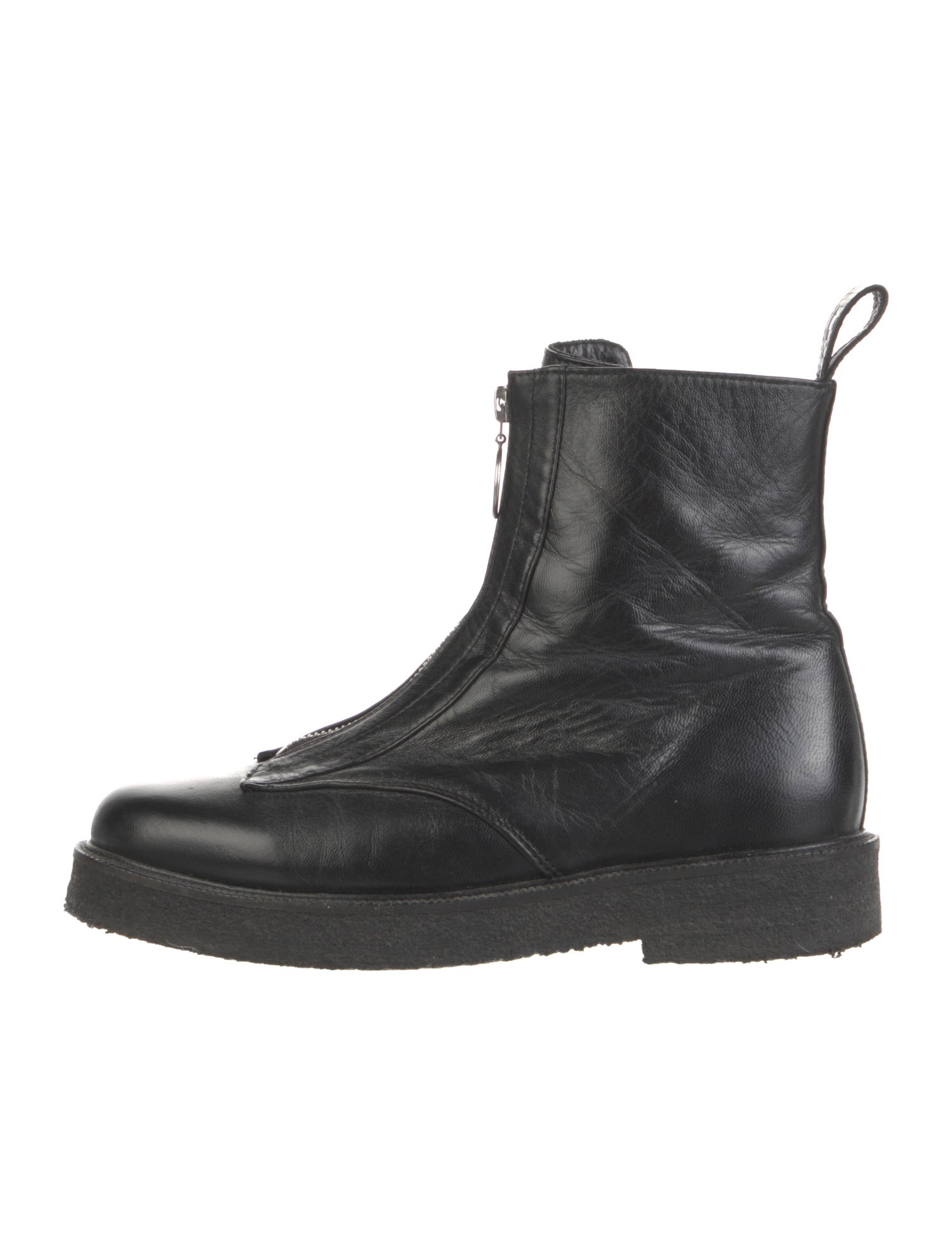 Staud Leather Combat Boots