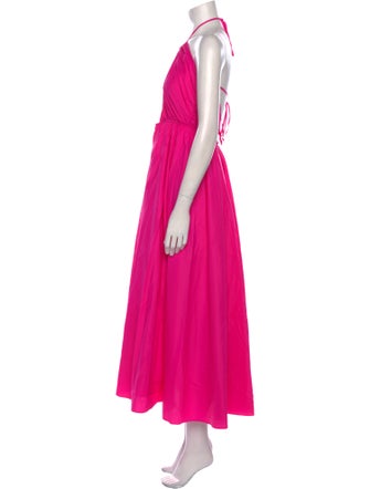 Staud Nylon Long Dress