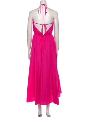 Staud Nylon Long Dress