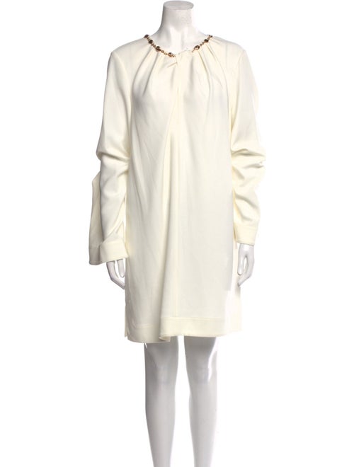 Staud Crew Neck Mini Dress