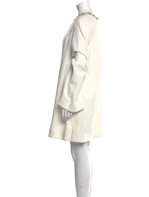 Staud Crew Neck Mini Dress