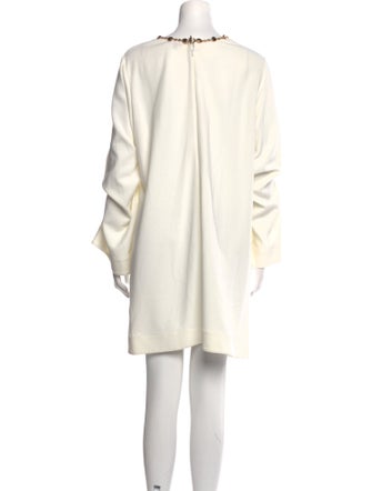 Staud Crew Neck Mini Dress