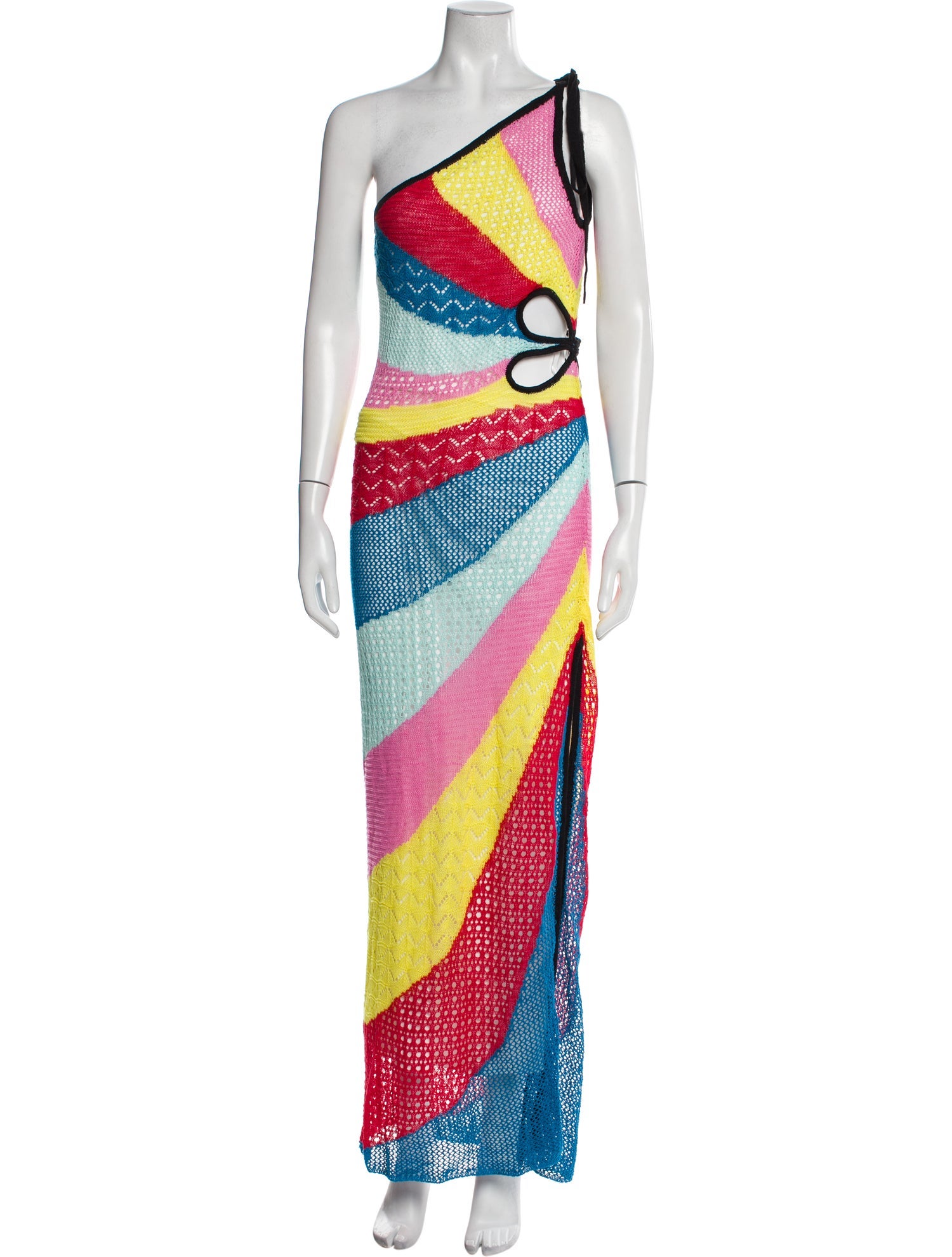 Staud Printed Long Dress