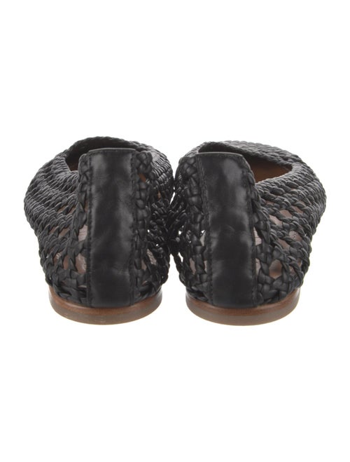 Staud Leather Cutout Accent Flats