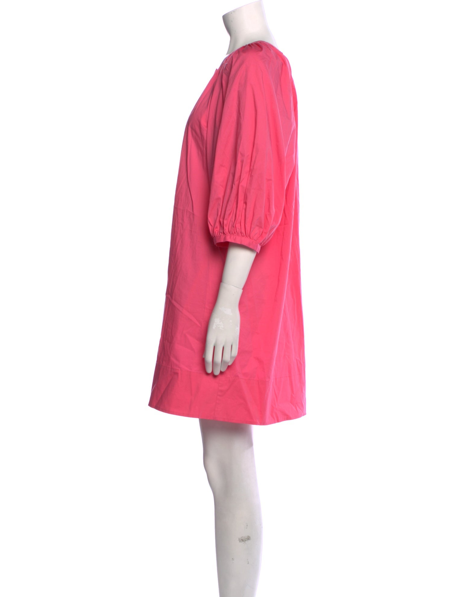 Staud Crew Neck Mini Dress