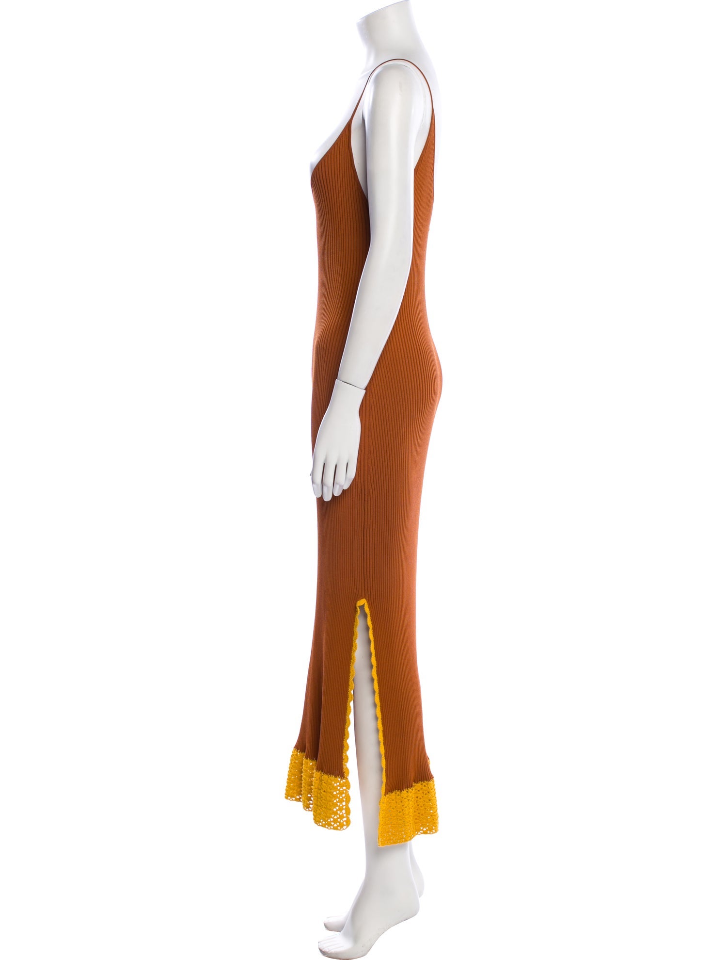 Staud Scoop Neck Long Dress