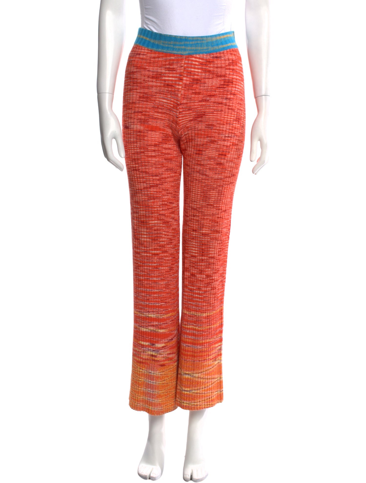 Staud Printed Wide Leg Pants