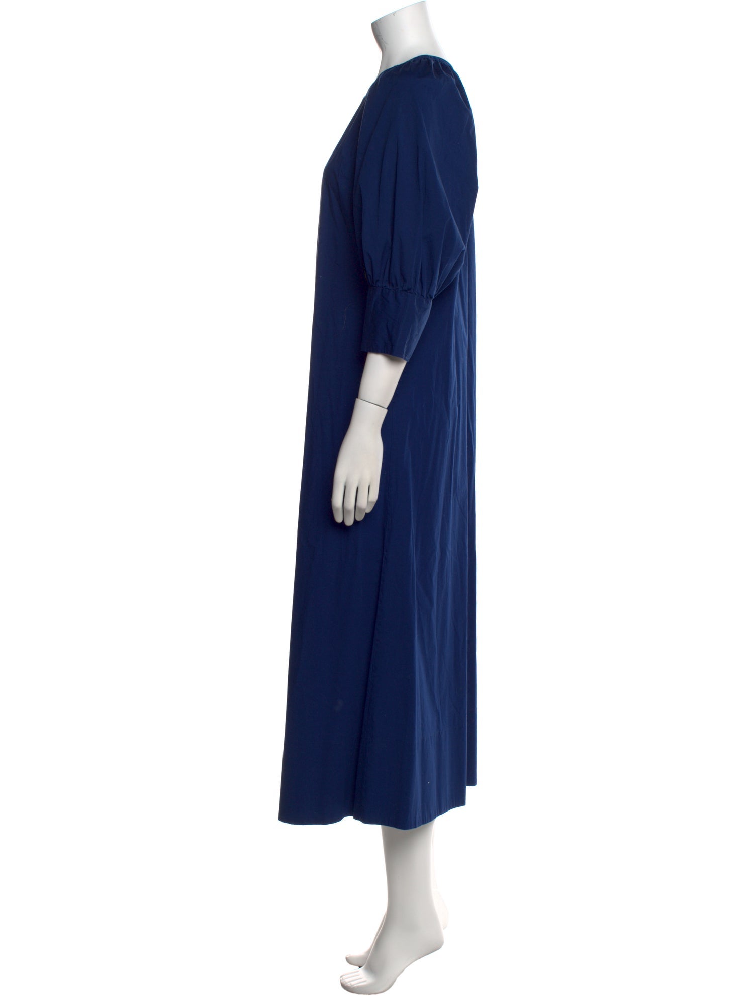 Staud Crew Neck Long Dress