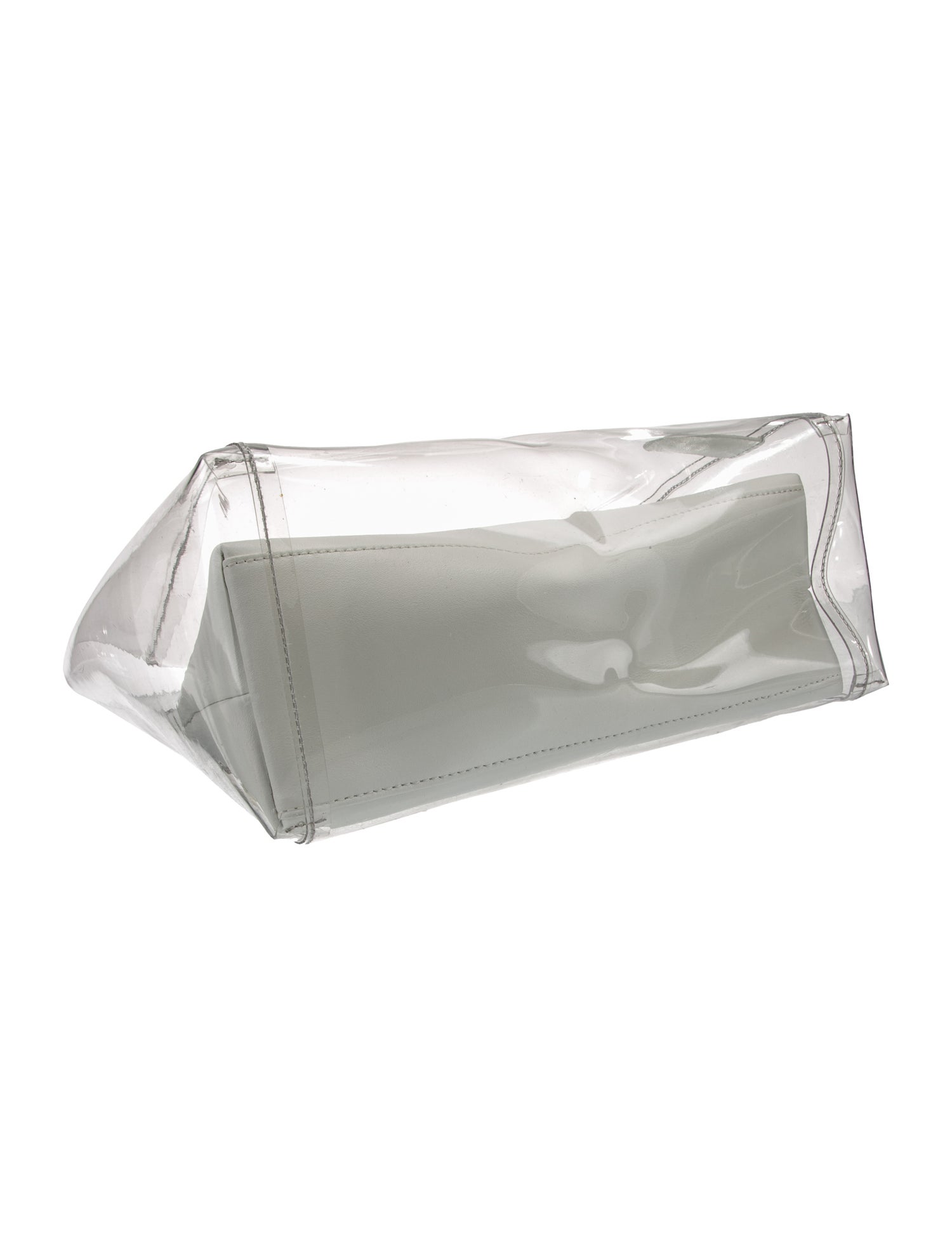 Staud PVC Top Handle Bag