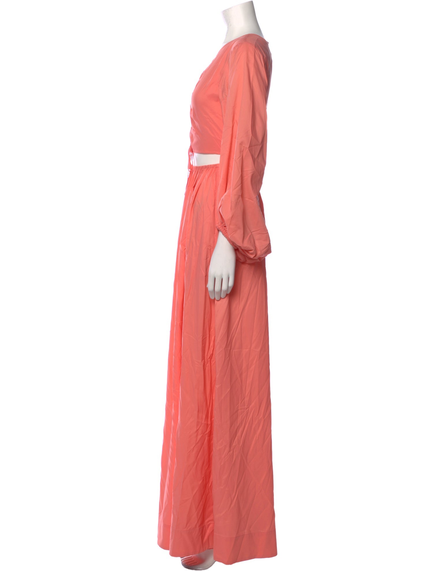 Staud Nylon Long Dress