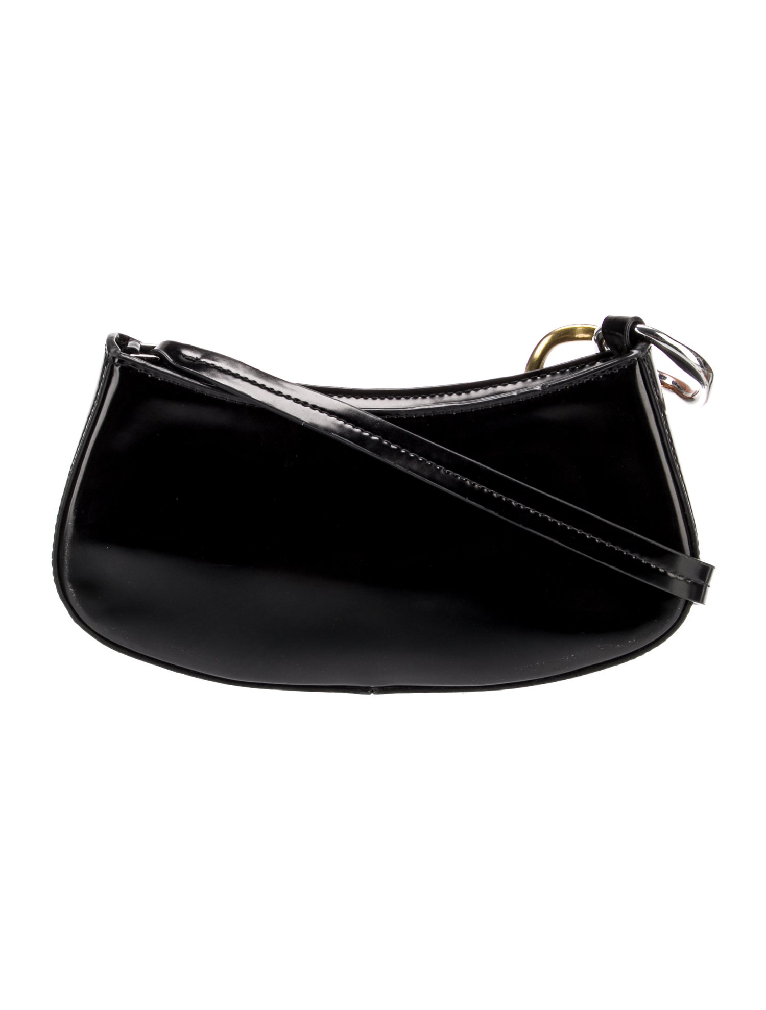 Bracher Emden Leather Embellished Shoulder Bag - Black