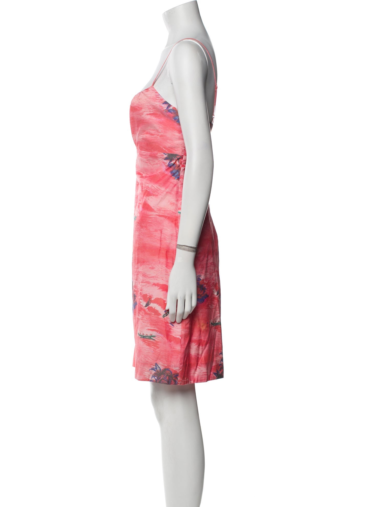 Staud Printed Mini Dress