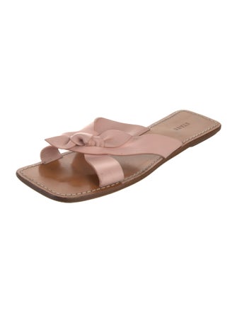 Staud Leather Slides