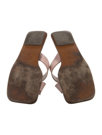 Staud Leather Slides