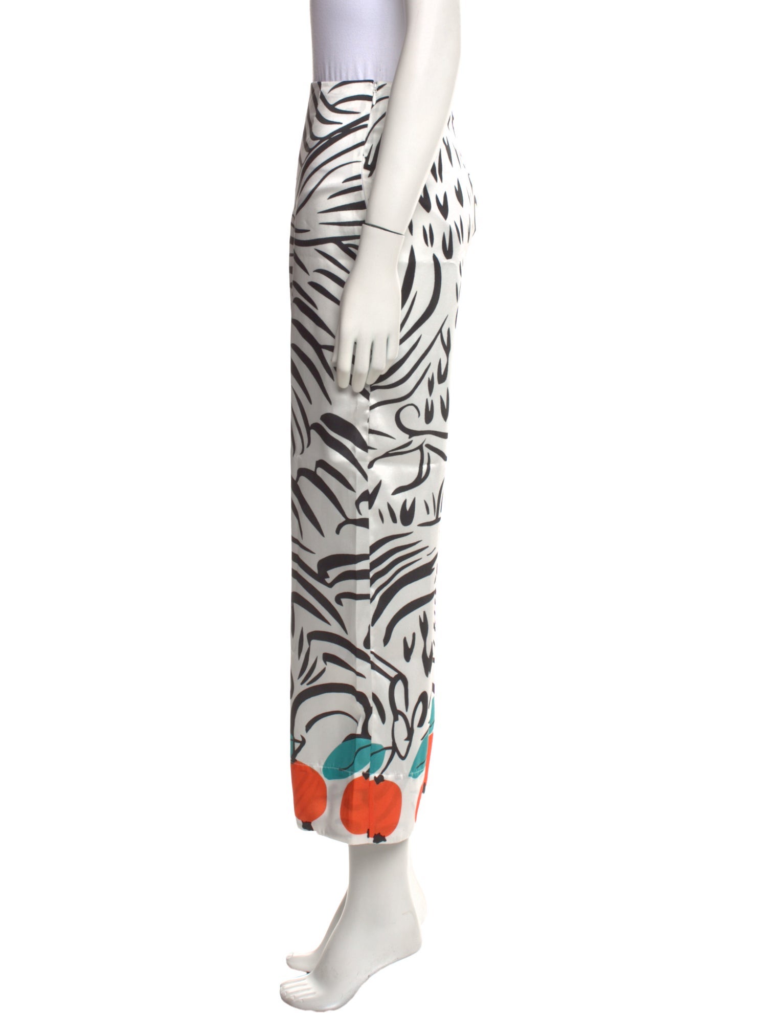 Staud Striped Wide Leg Pants