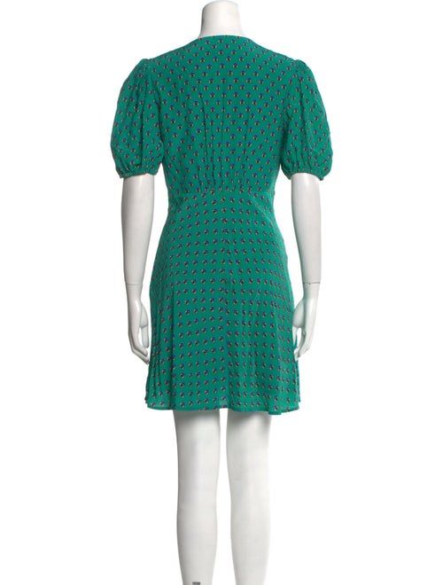 Staud Printed Mini Dress