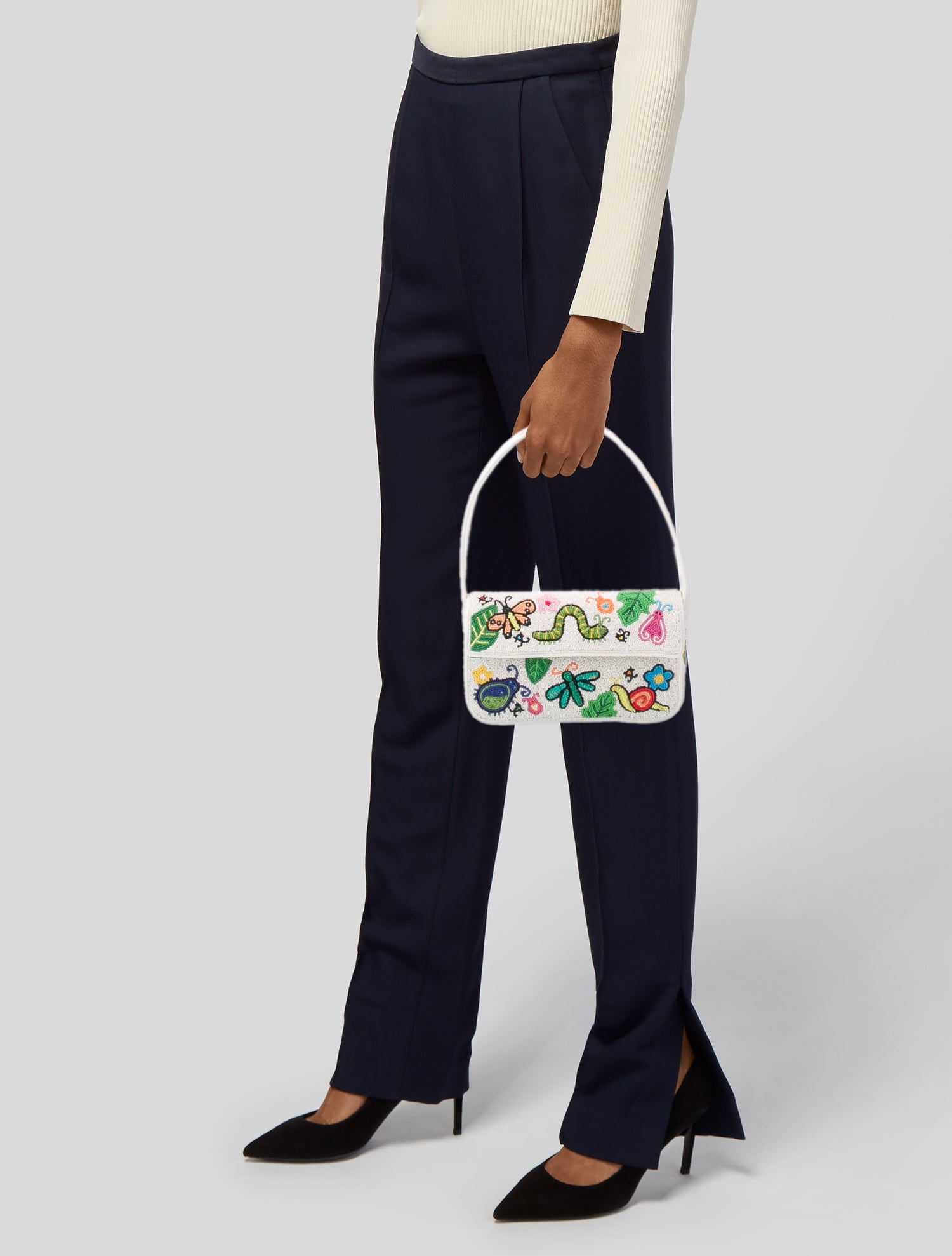 Jacquemus Le Sac Ciuciu Leather Bag - Black Shoulder Bags