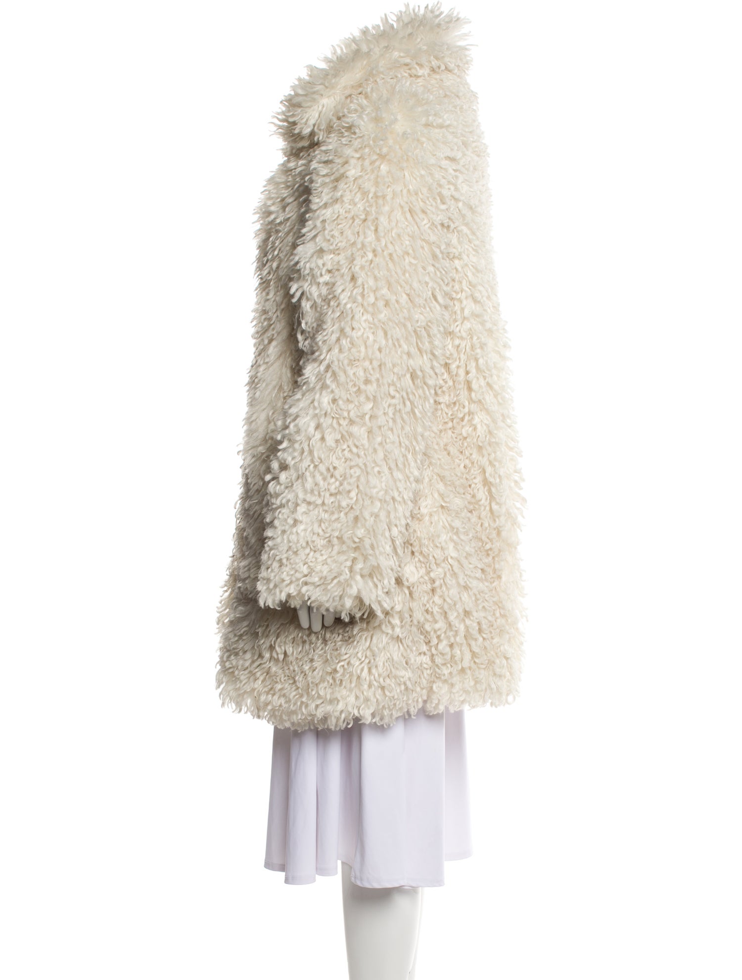Staud Faux Fur Faux Fur Coat