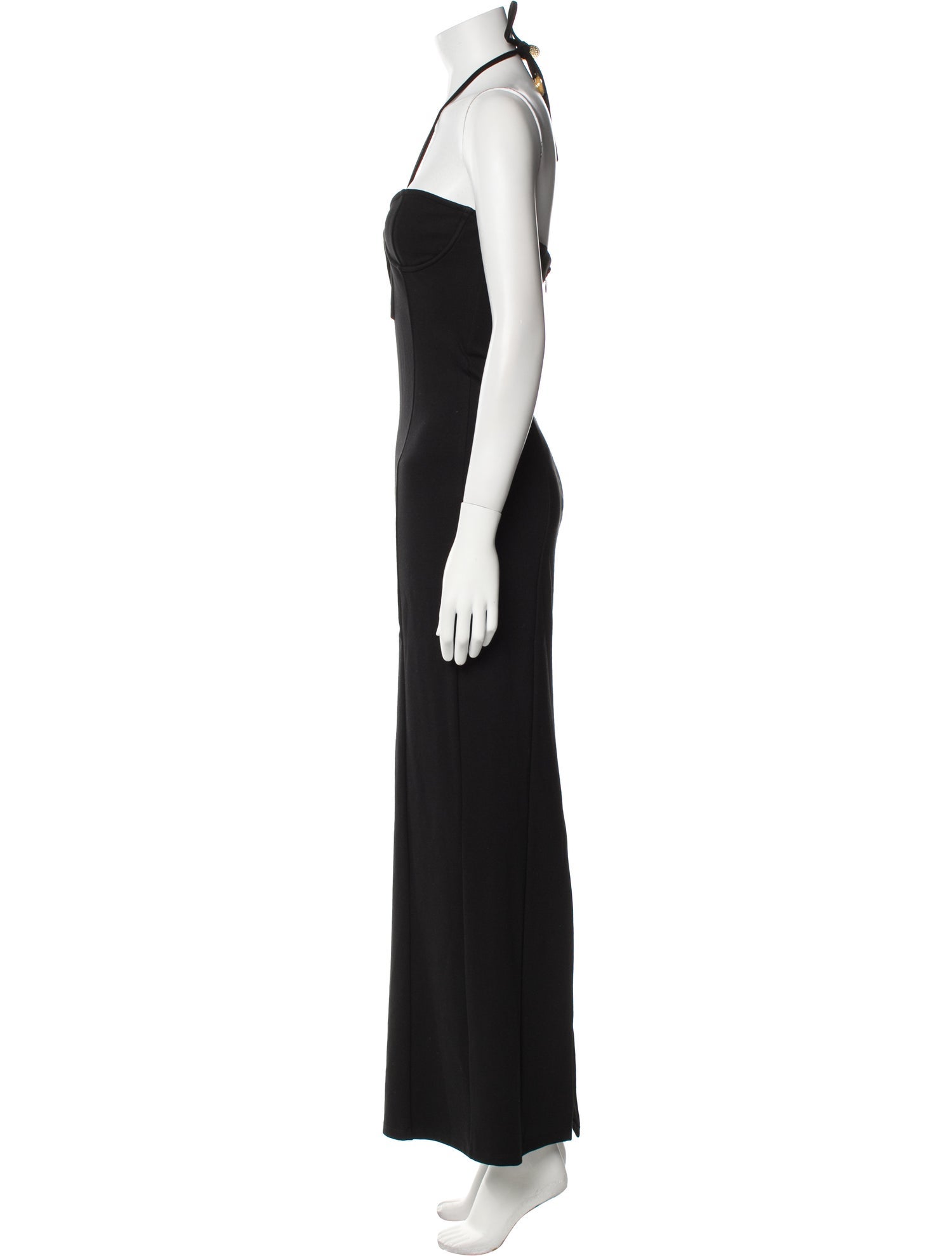 Staud Halterneck Long Dress