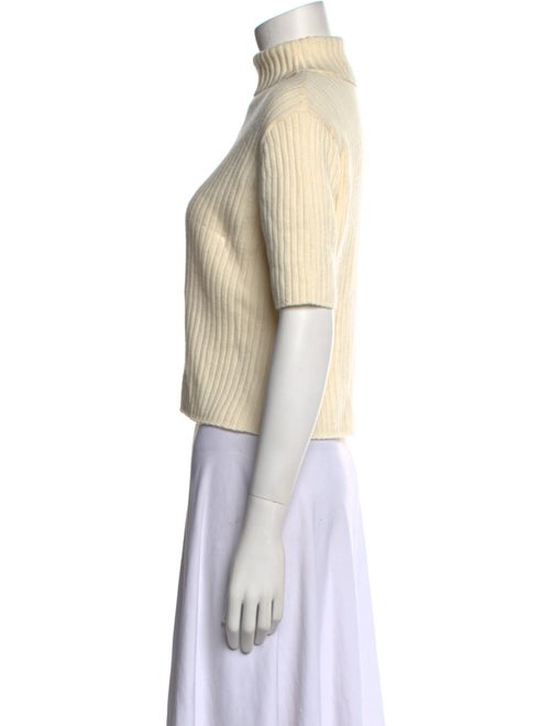 Staud Wool Mock Neck Sweater