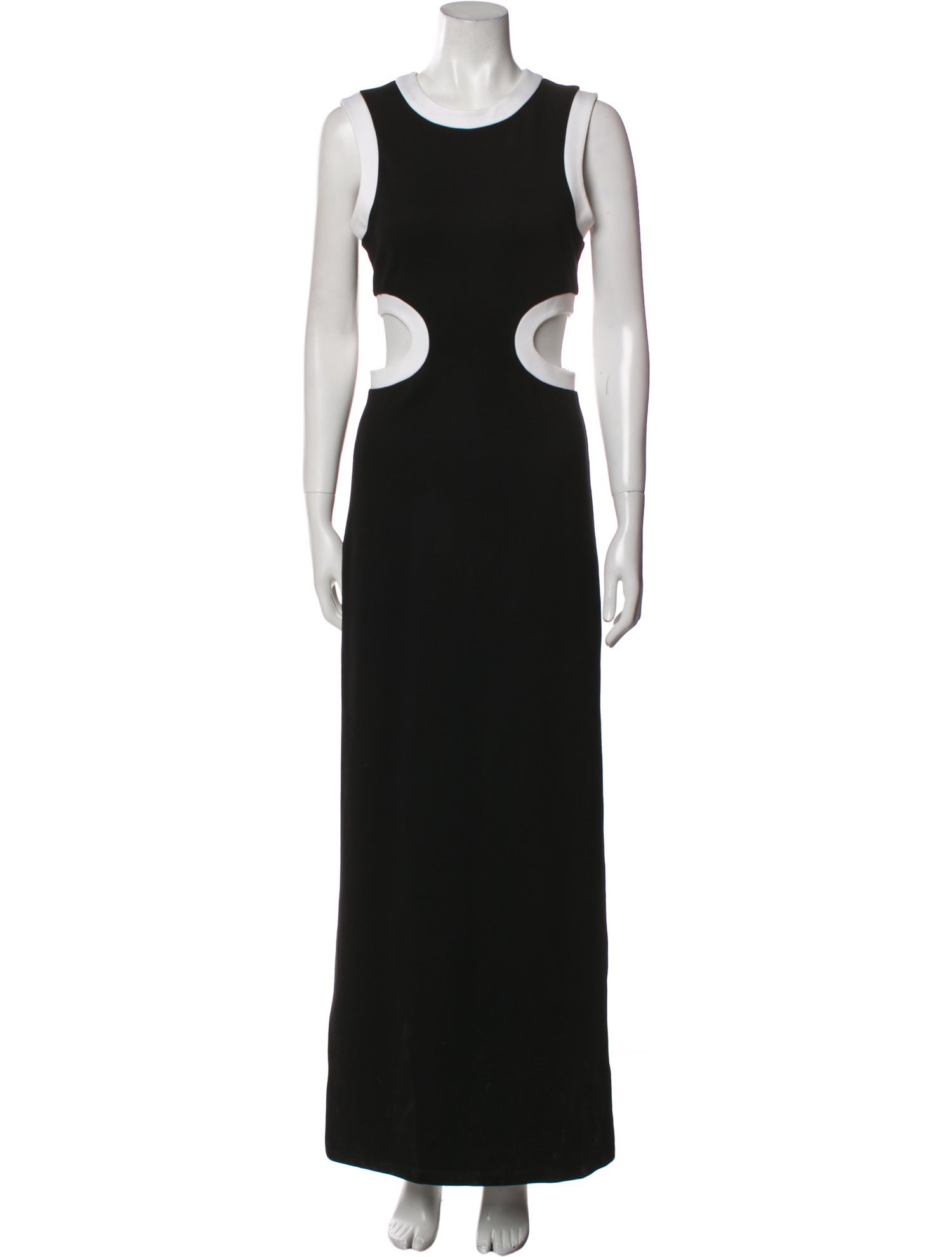 Staud Scoop Neck Long Dress