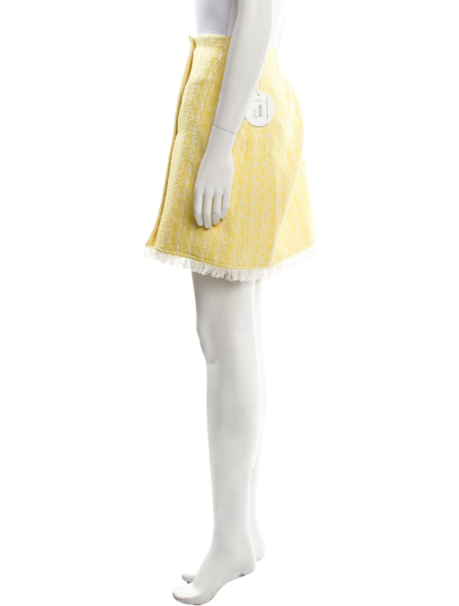 Staud Fringe Trim Accent Mini Skirt w/ Tags