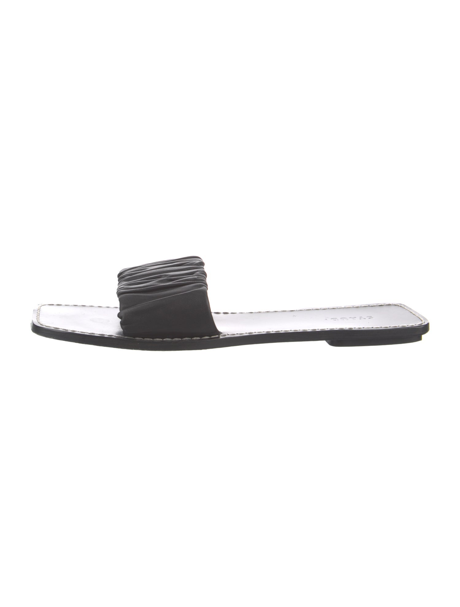 Staud Leather Slides