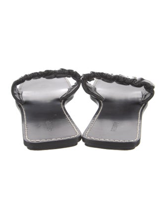 Staud Leather Slides