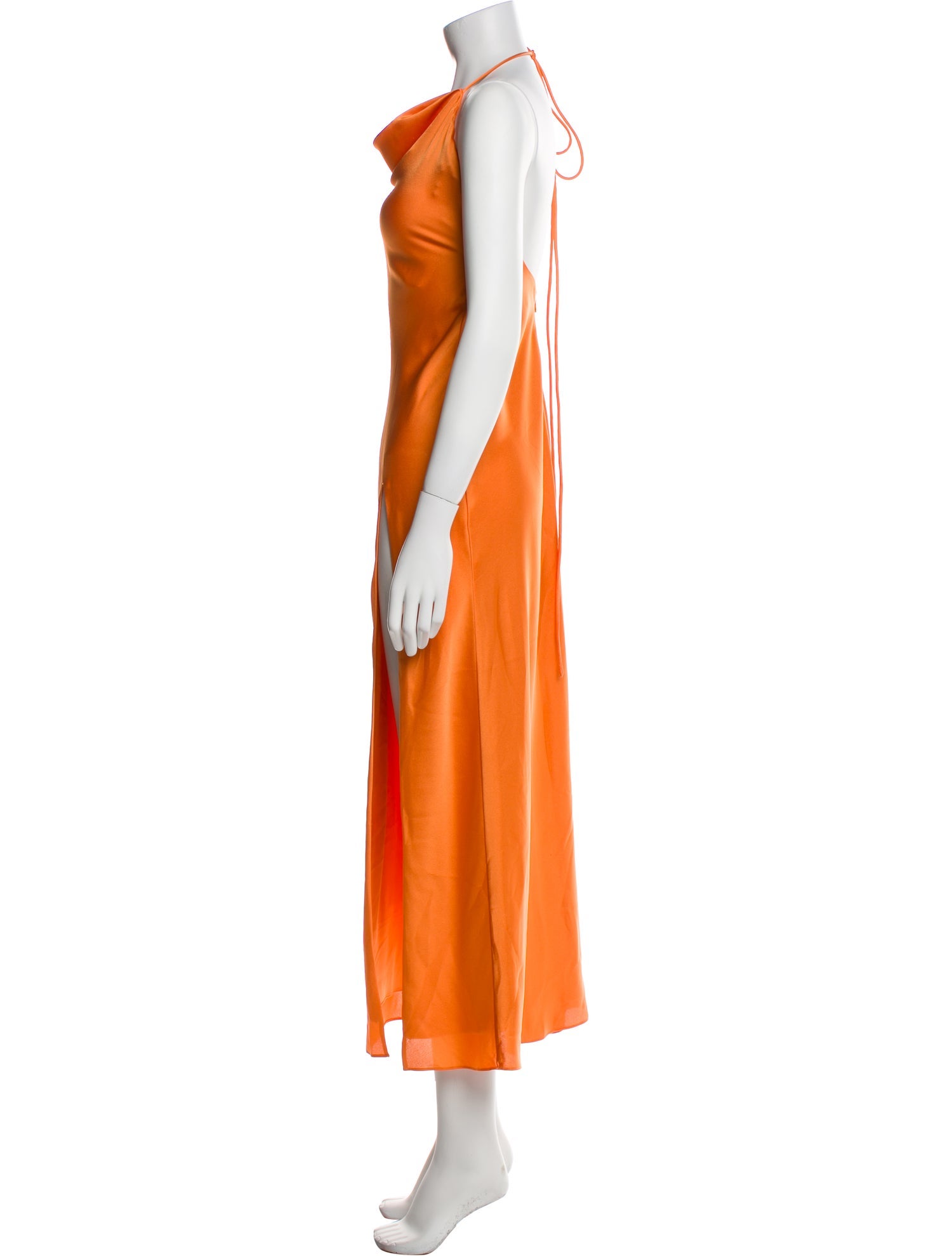 Staud Cowl Neck Long Dress