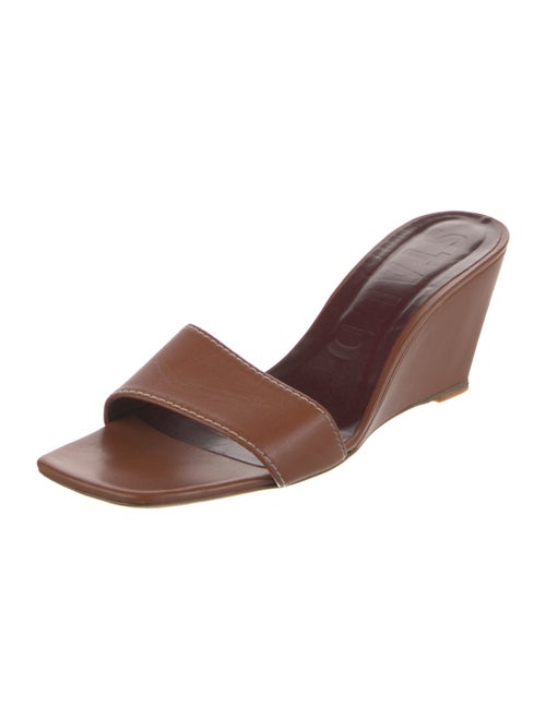 Staud Leather Slides