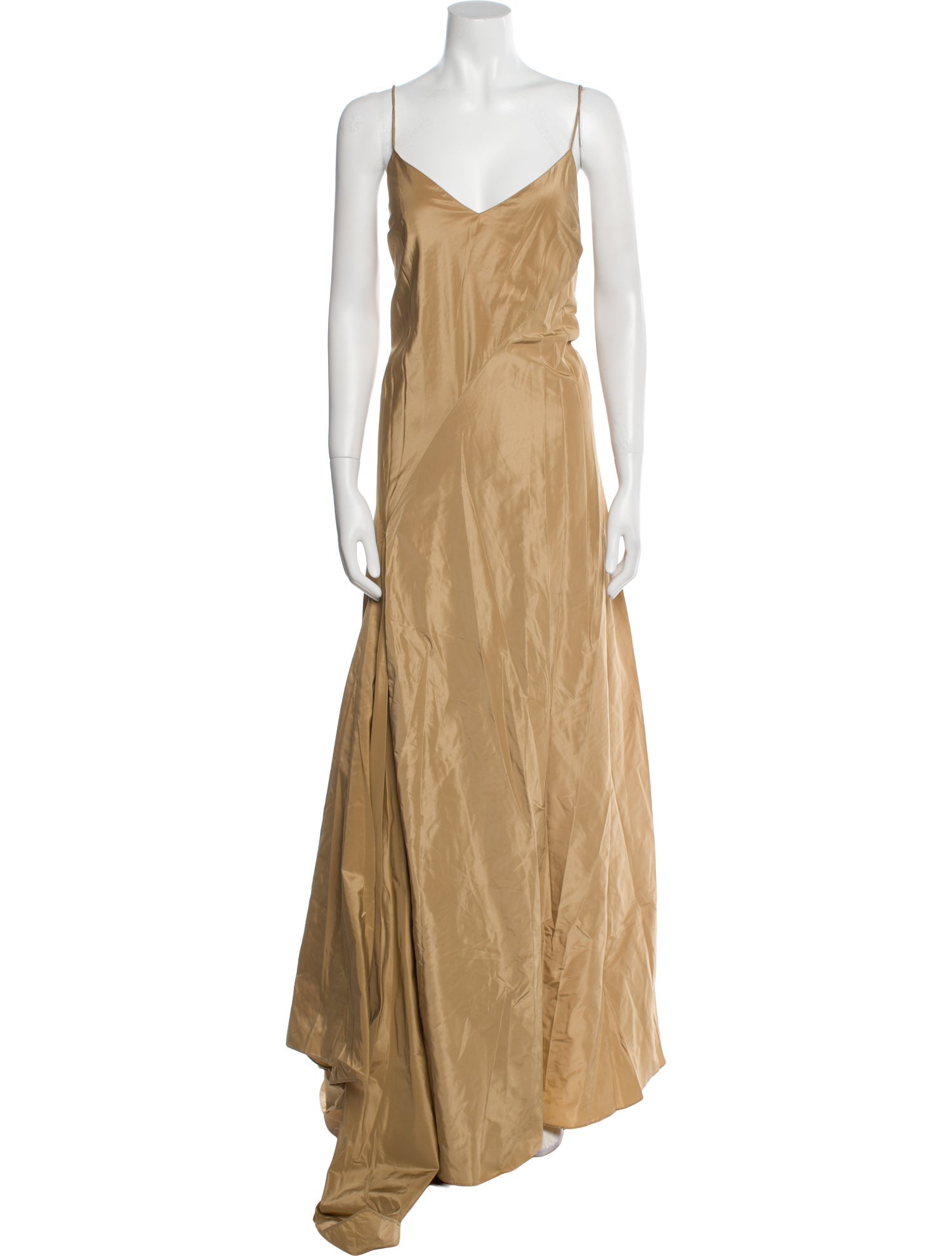 Staud V-Neck Long Dress w/ Tags