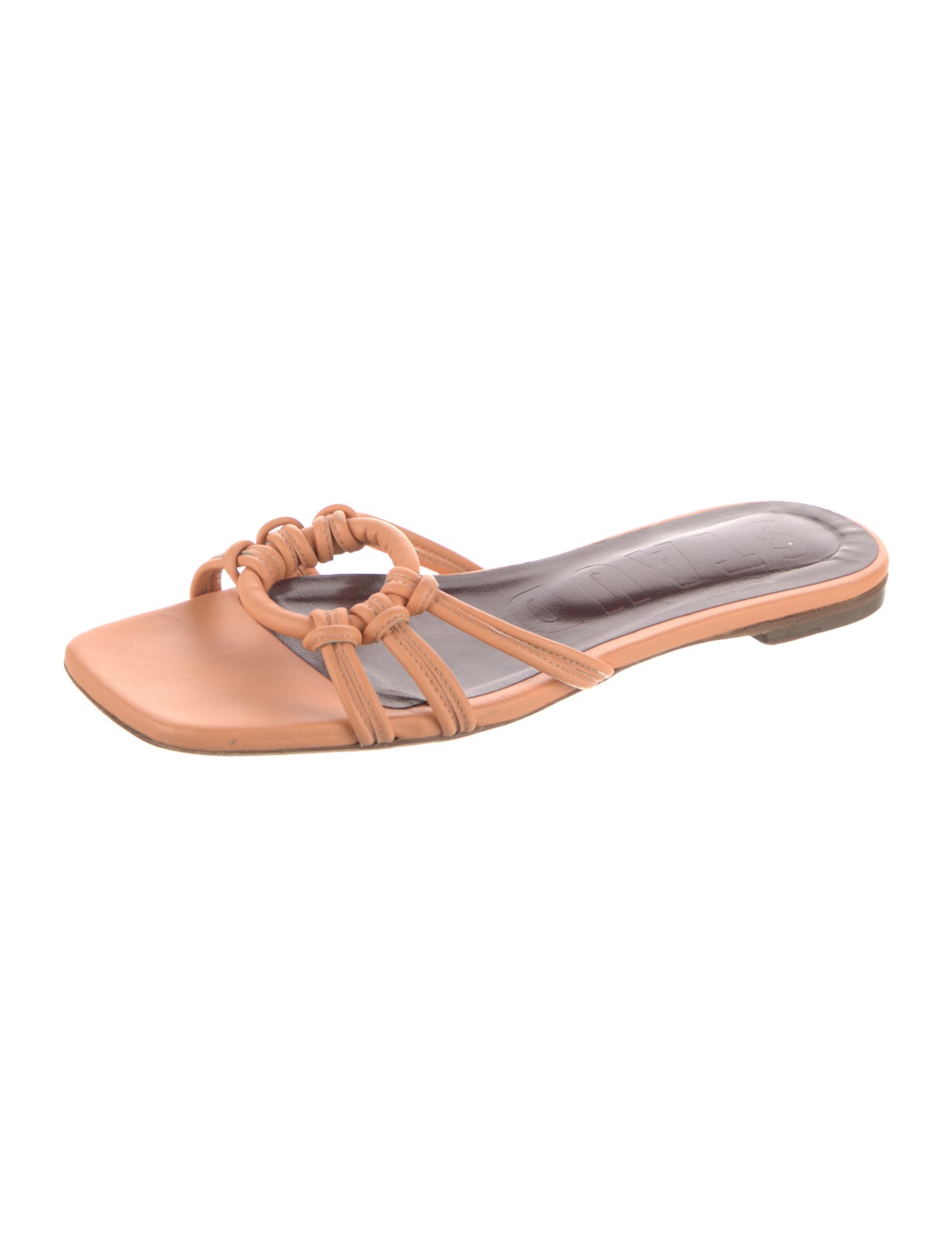 Staud Leather Slides