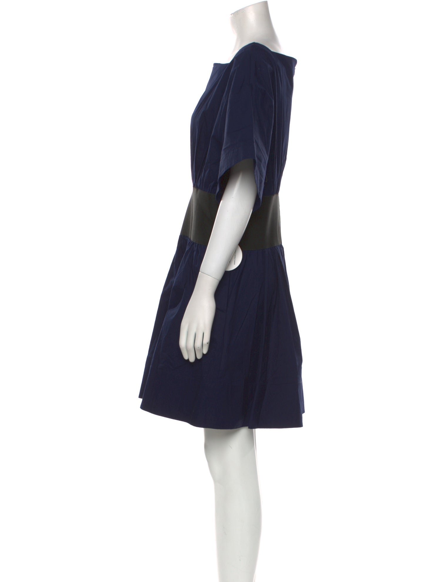 sachin and babi light blue dress Staud Ari Poplin Drop-Waist Slipdress