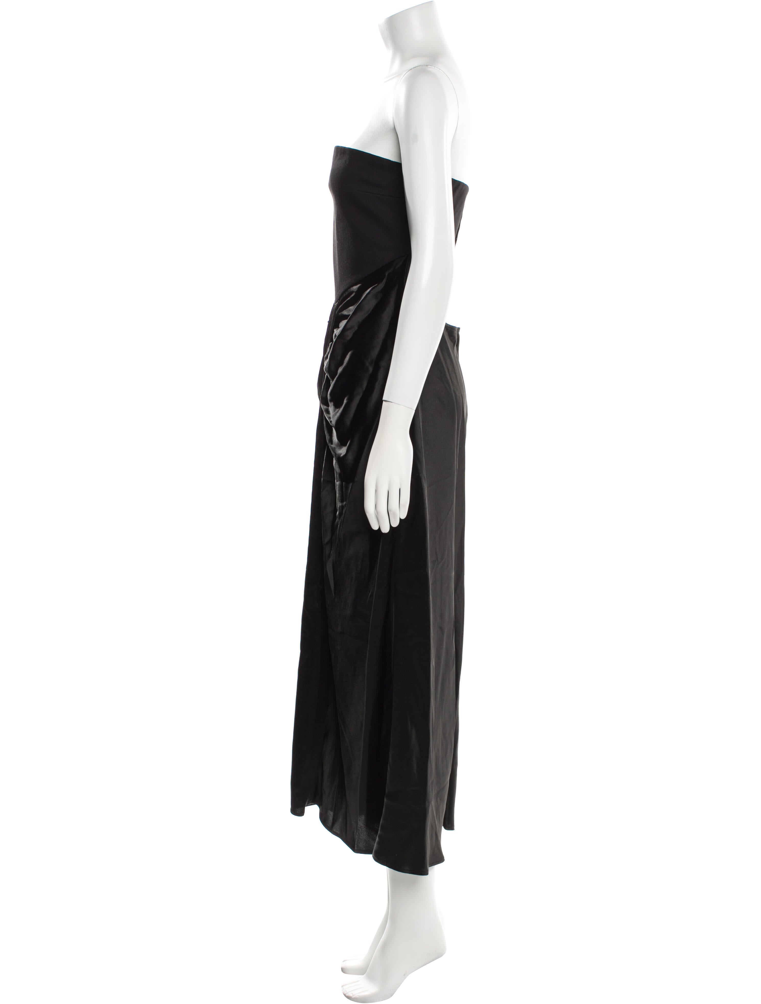 Staud Strapless Midi Length Dress w/ Tags