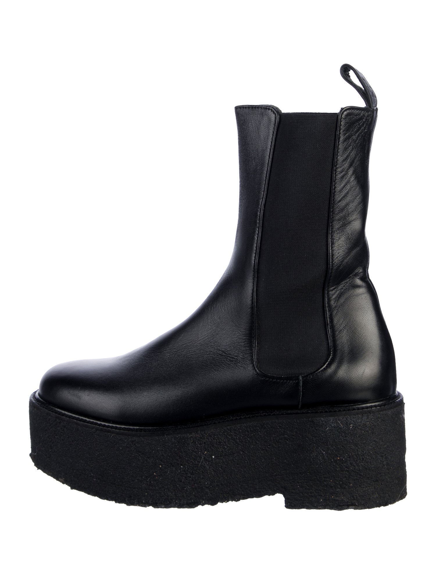 Staud Leather Chelsea Boots