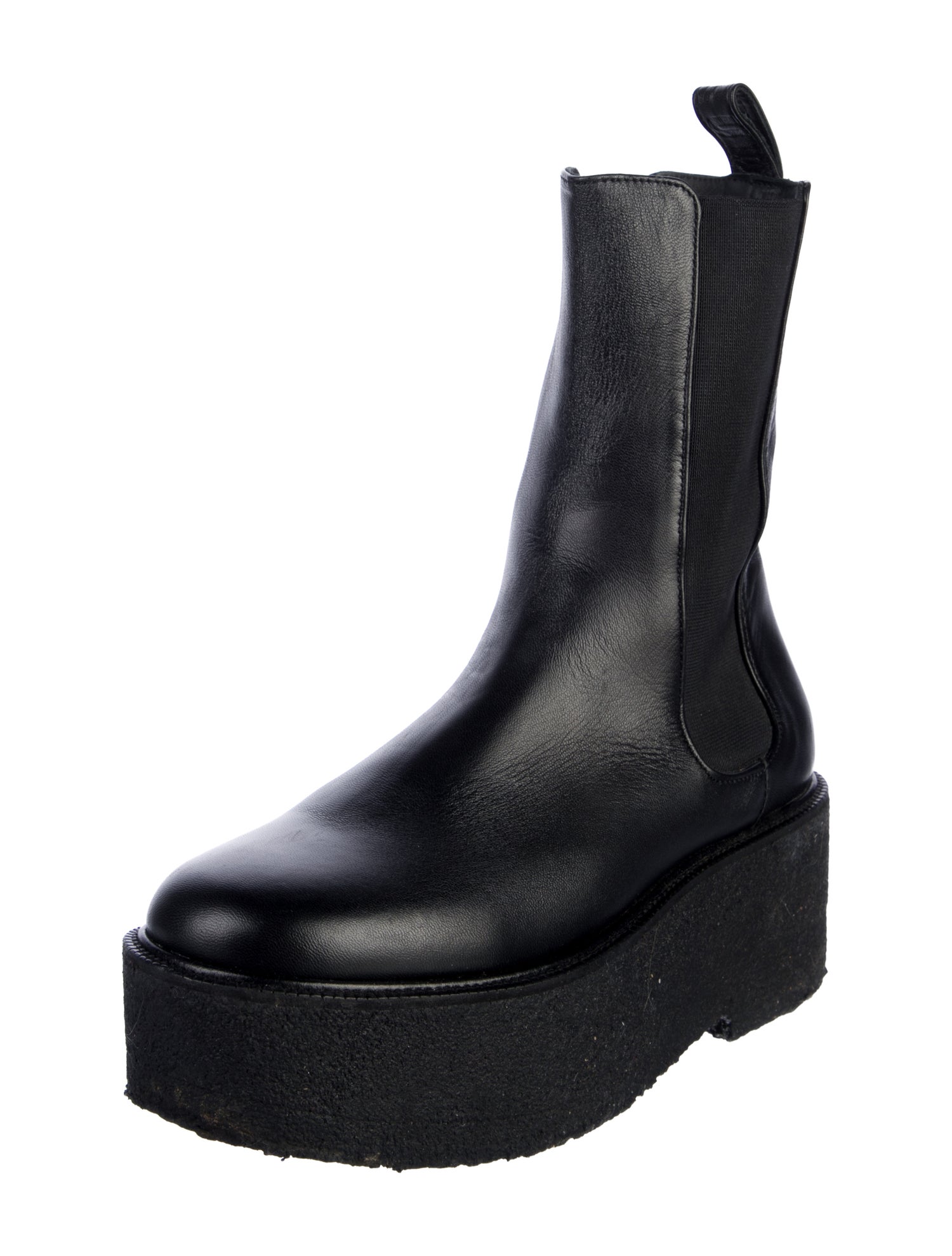 Staud Leather Chelsea Boots