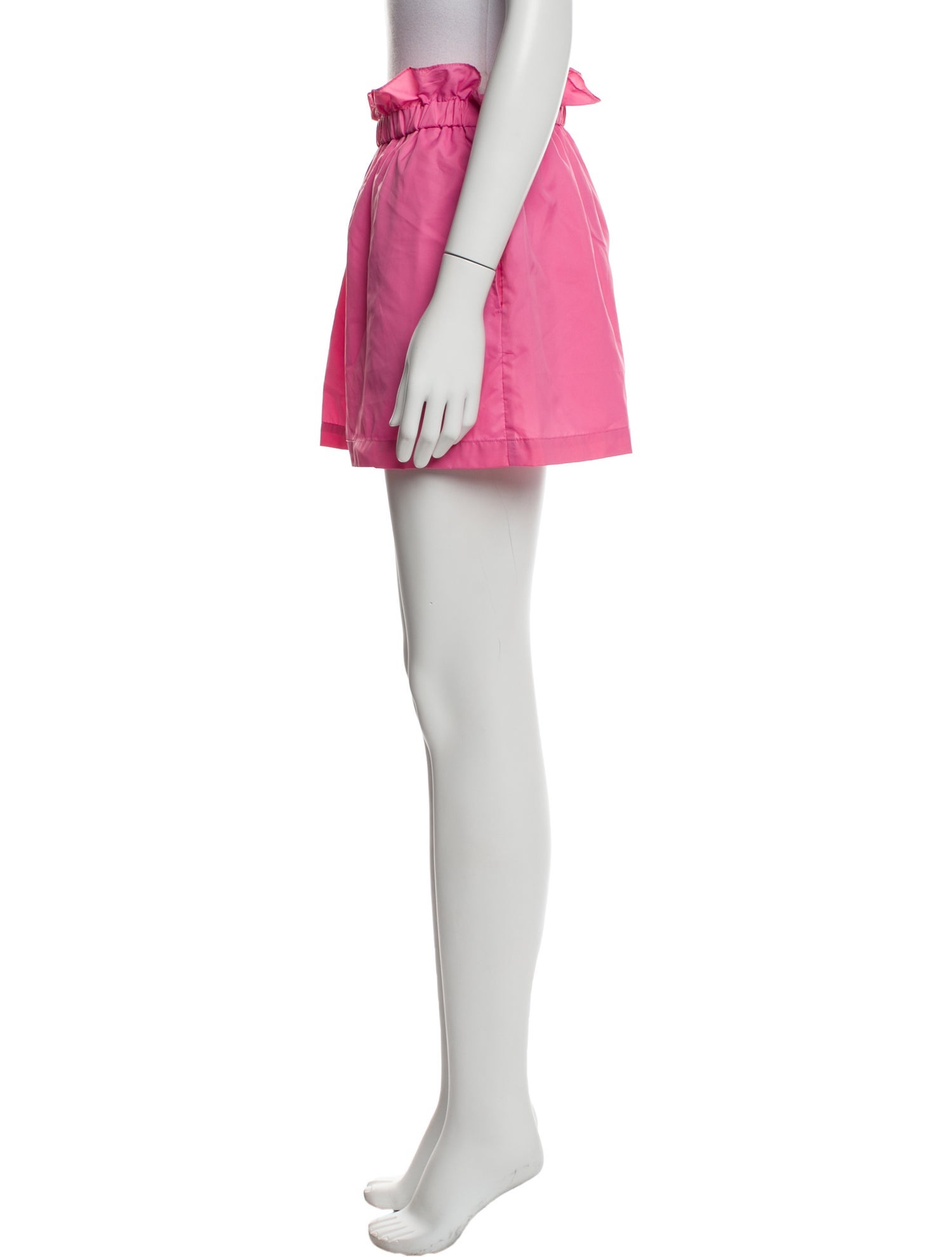 Staud Nylon Mini Shorts