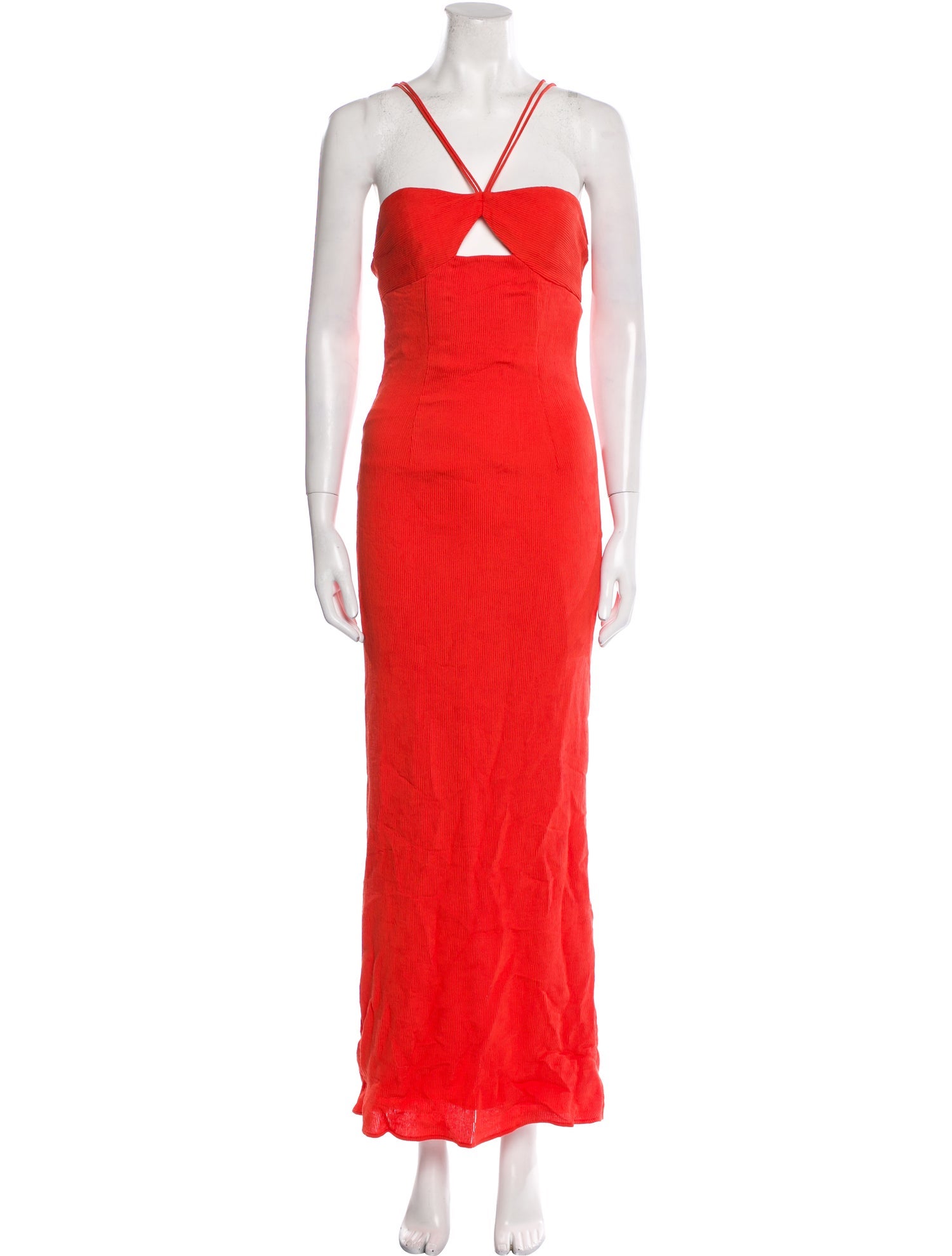 Staud Halterneck Long Dress w/ Tags