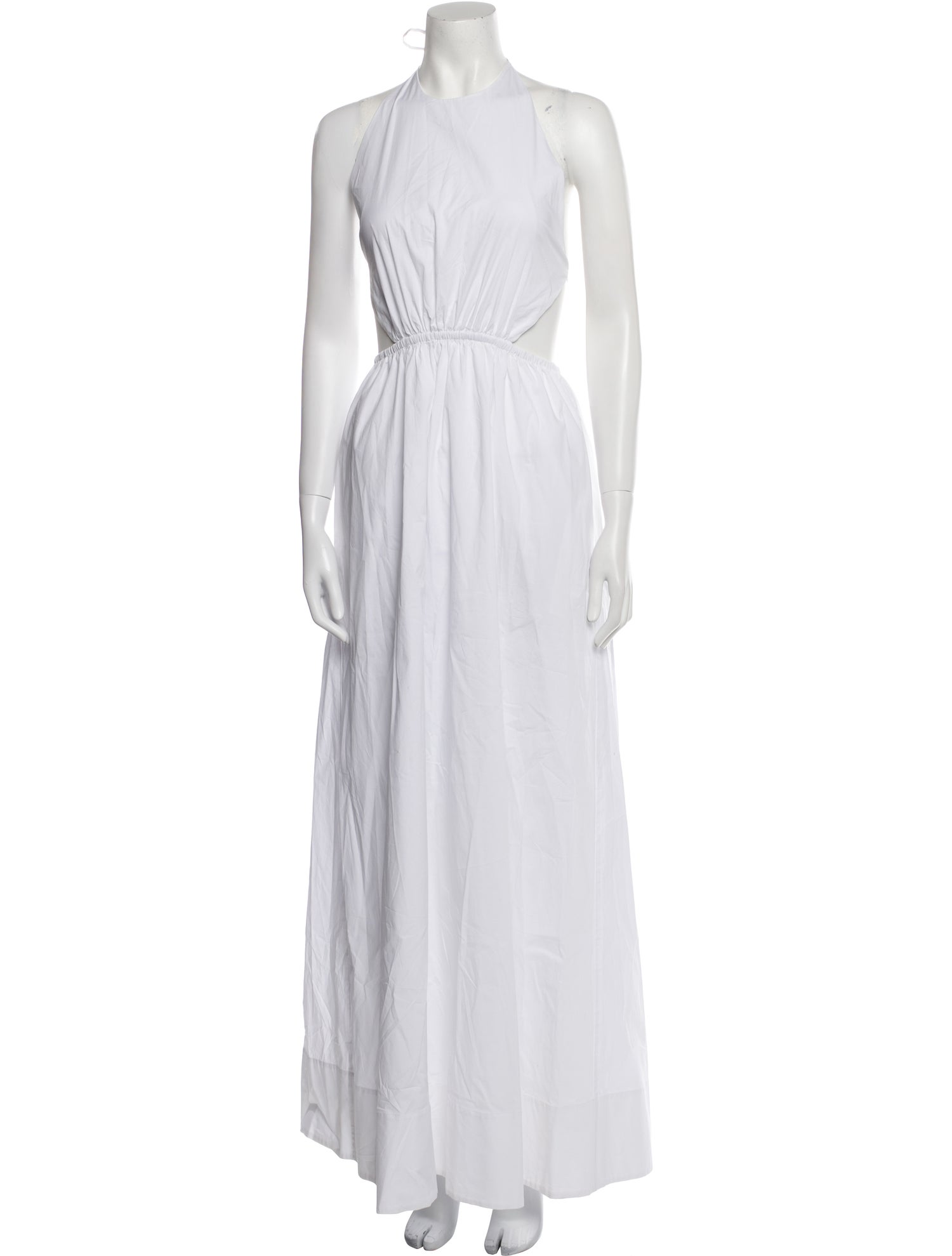Staud Halterneck Long Dress
