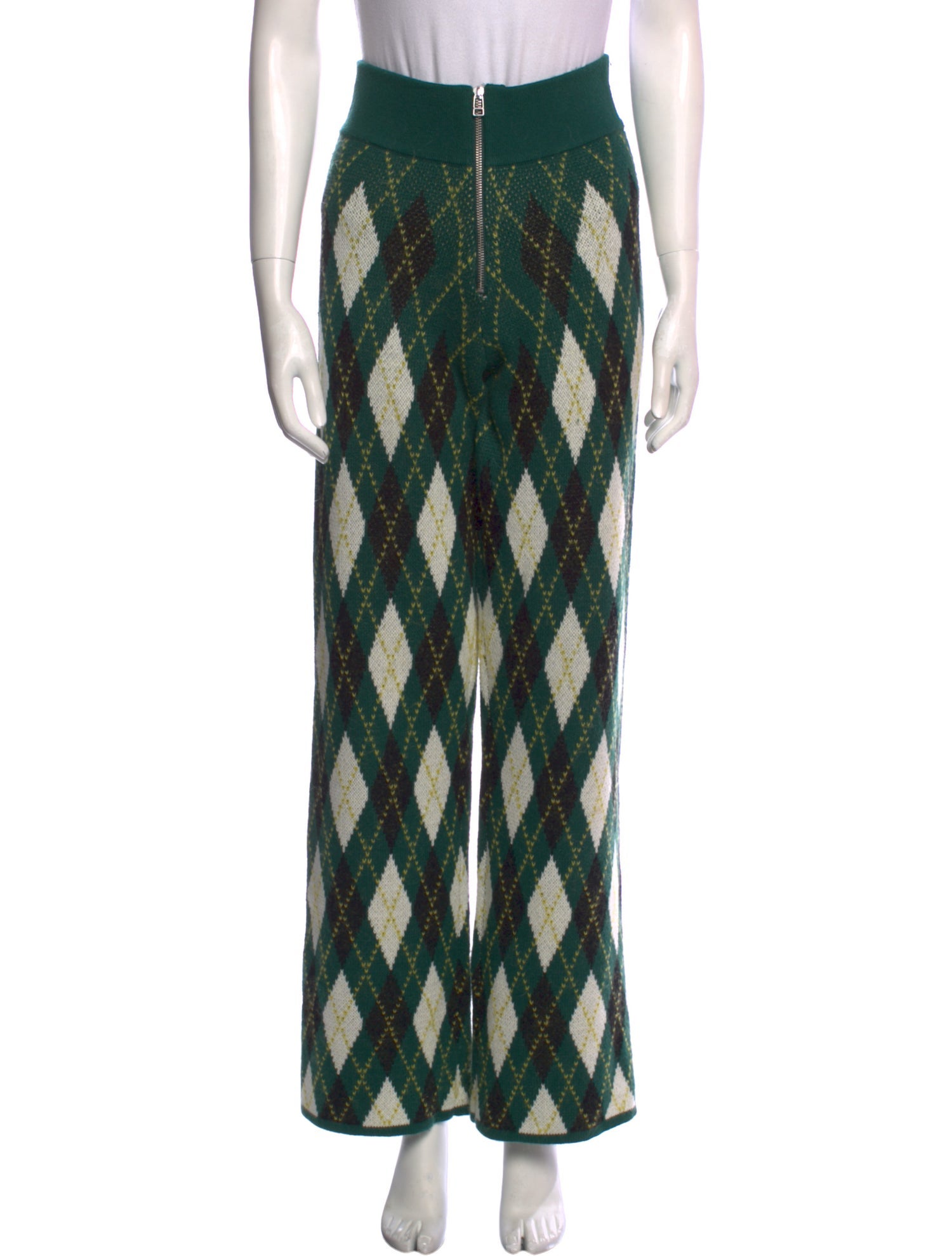 Staud Printed Wide Leg Pants