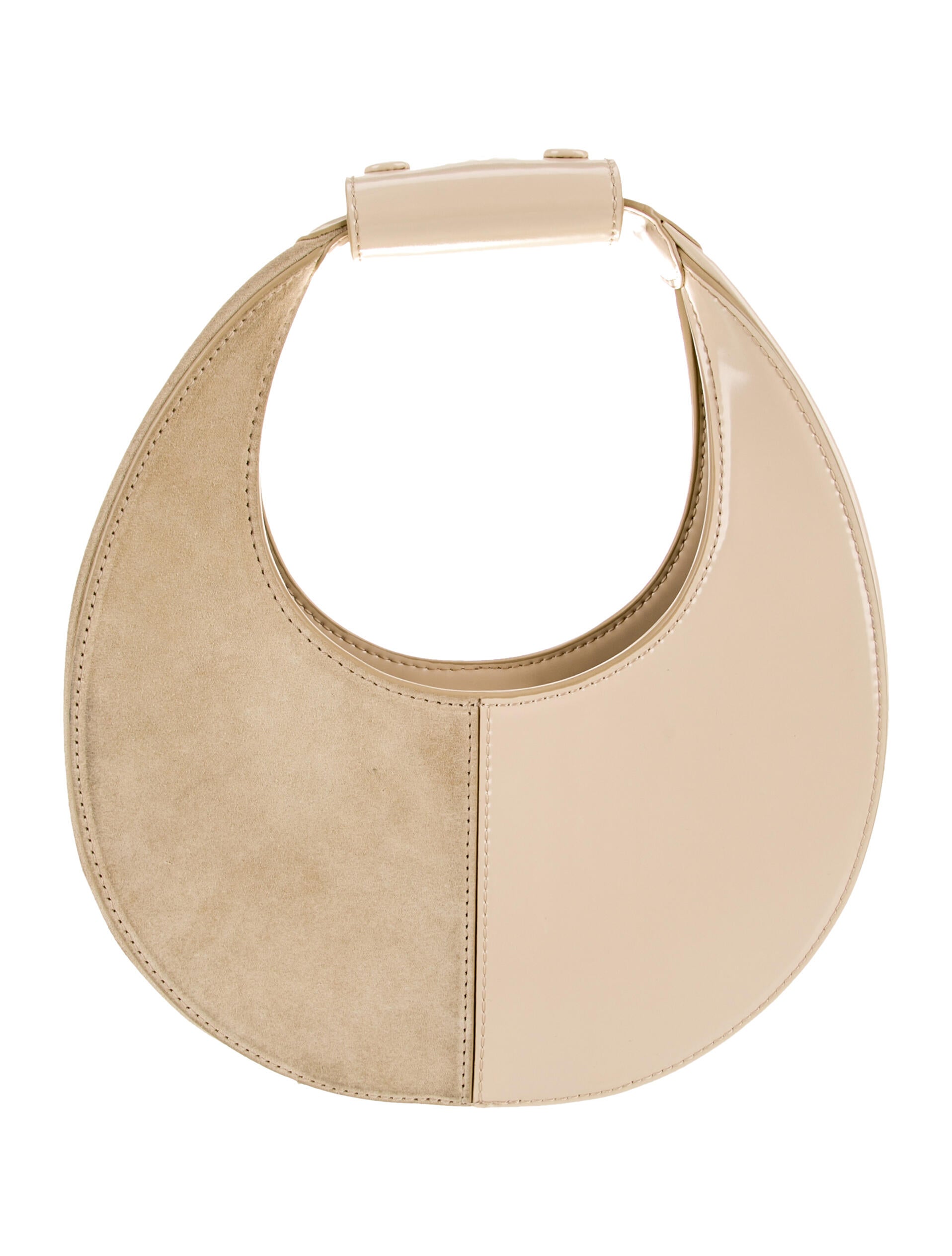 Staud Leather Top Handle Bag