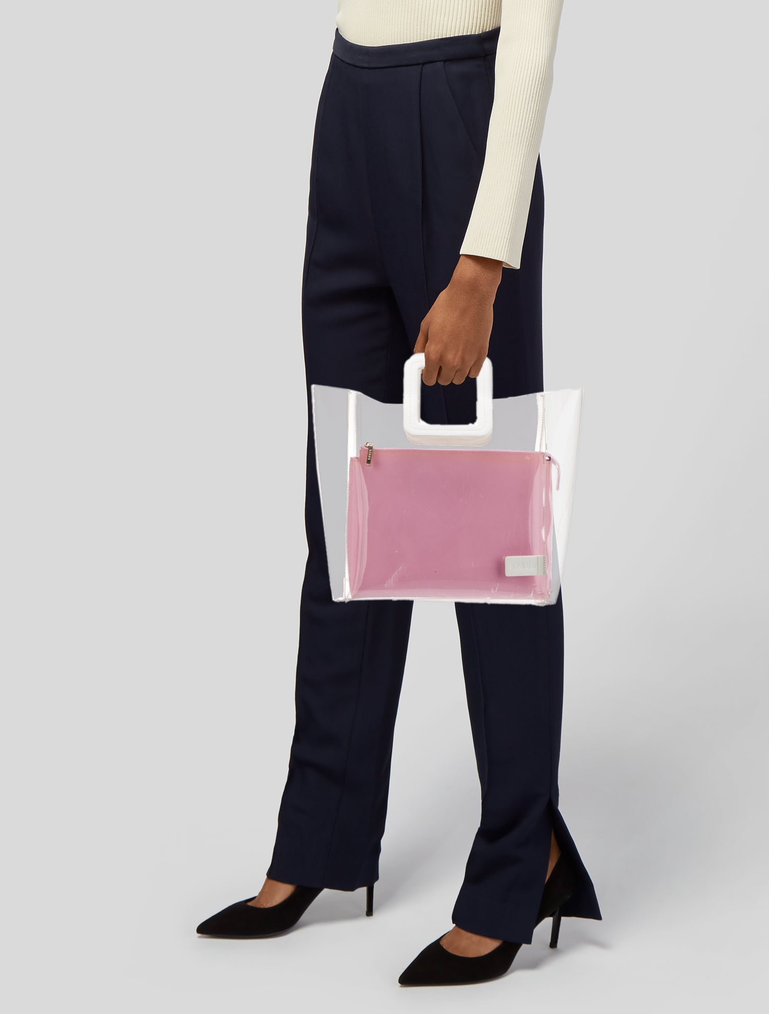 Staud PVC Crossbody Bag