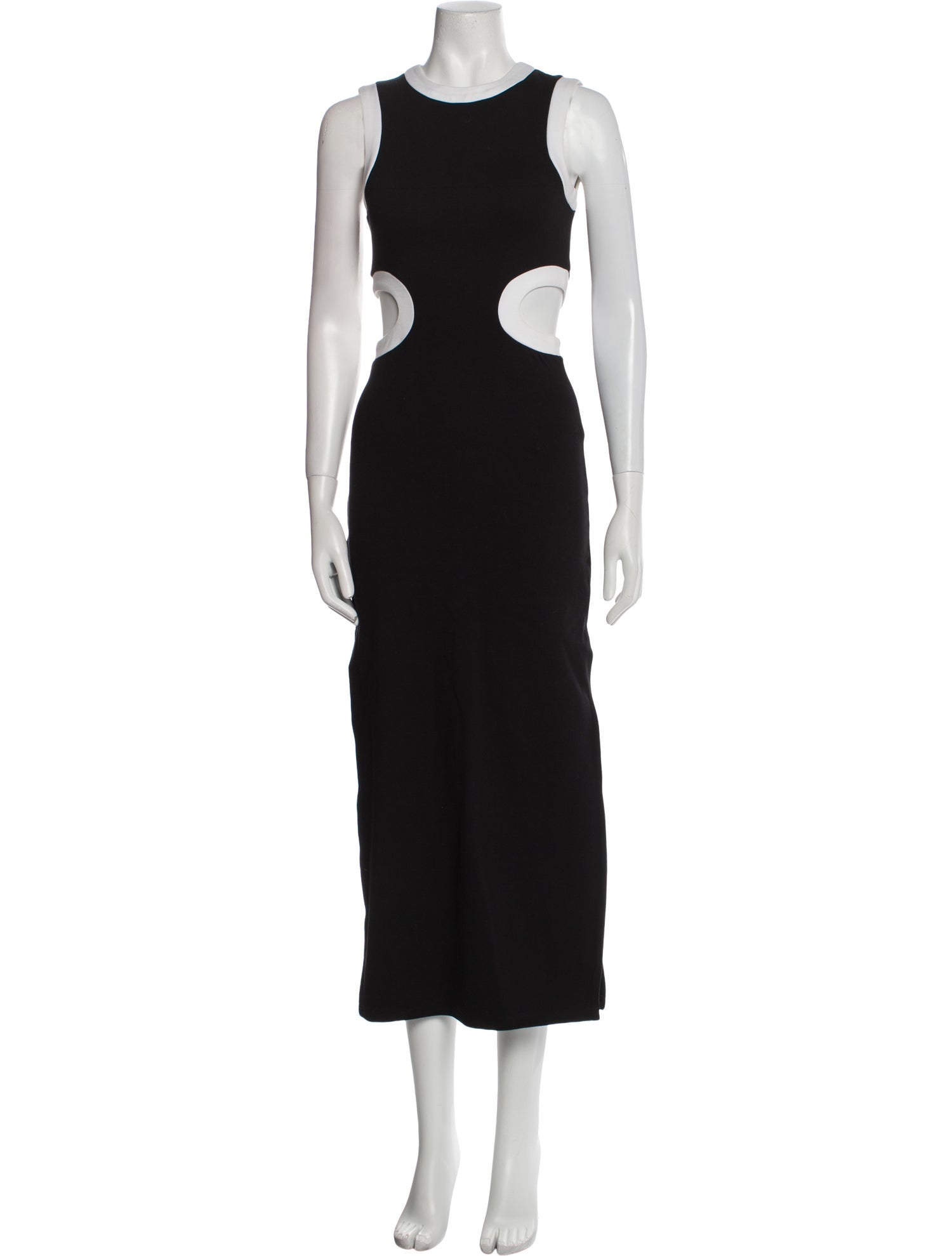 Staud Crew Neck Long Dress