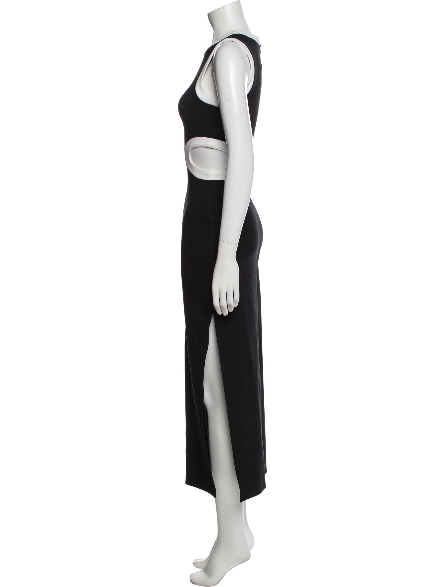 Staud Crew Neck Long Dress