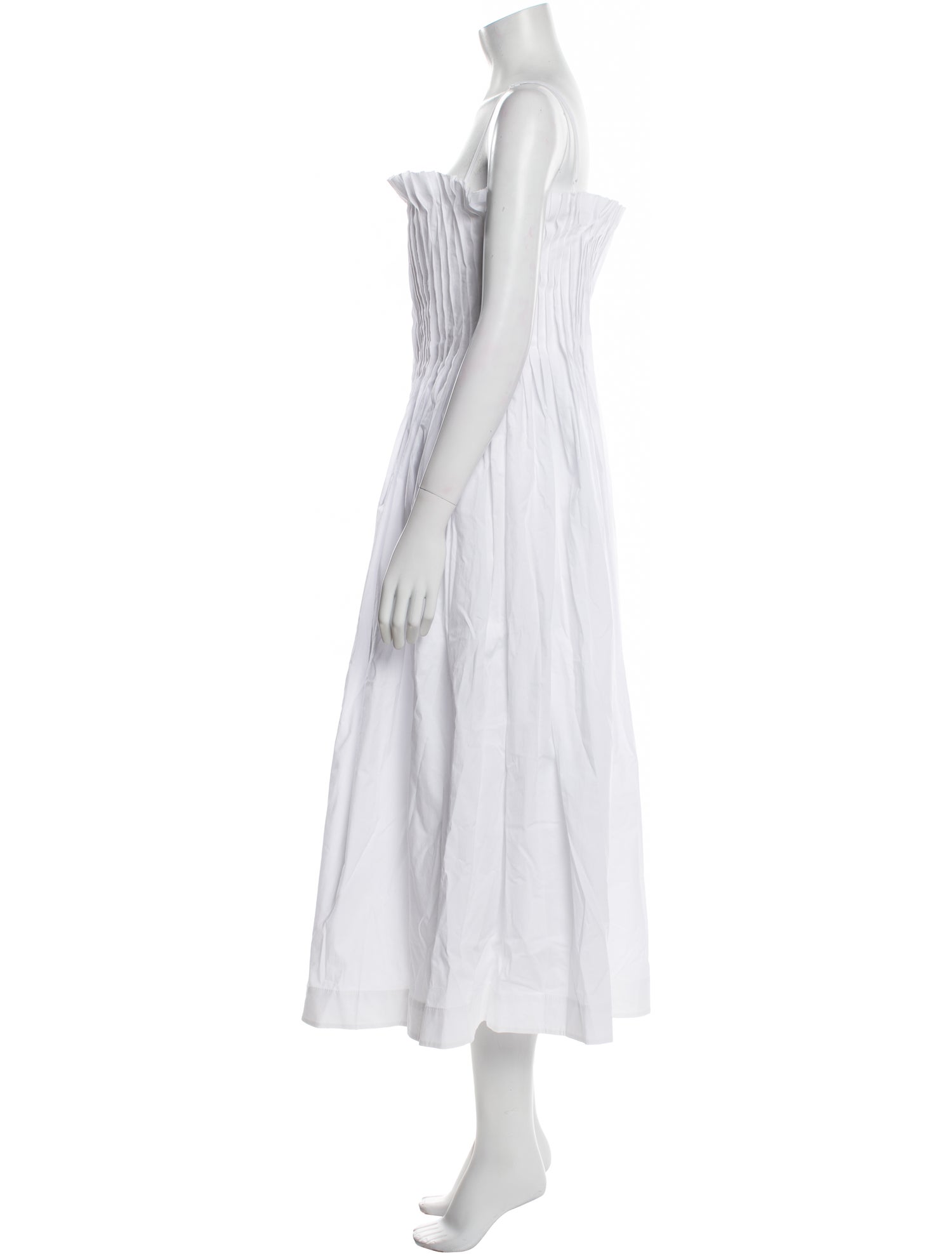 Staud Square Neckline Long Dress w/ Tags