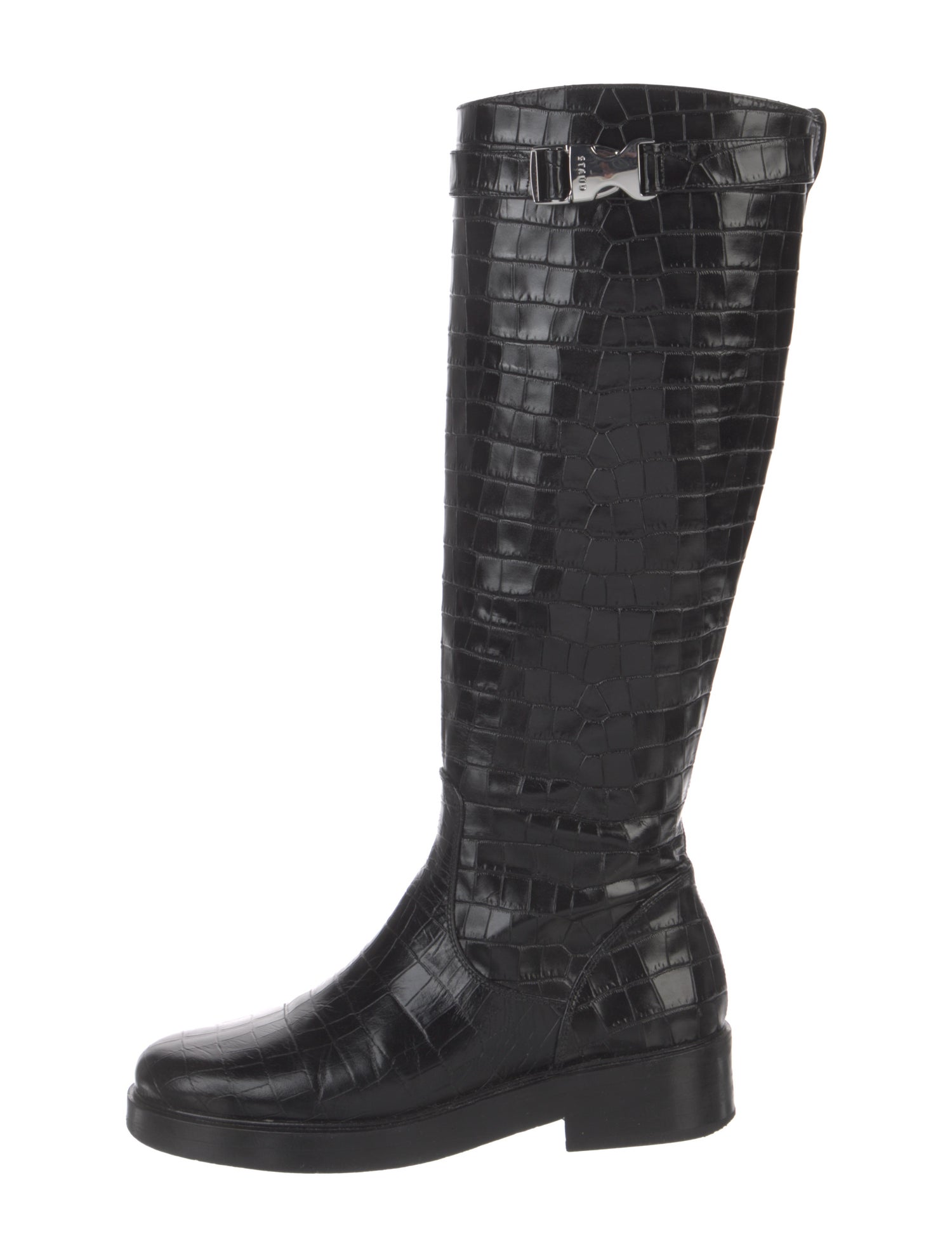 Staud Leather Riding Boots