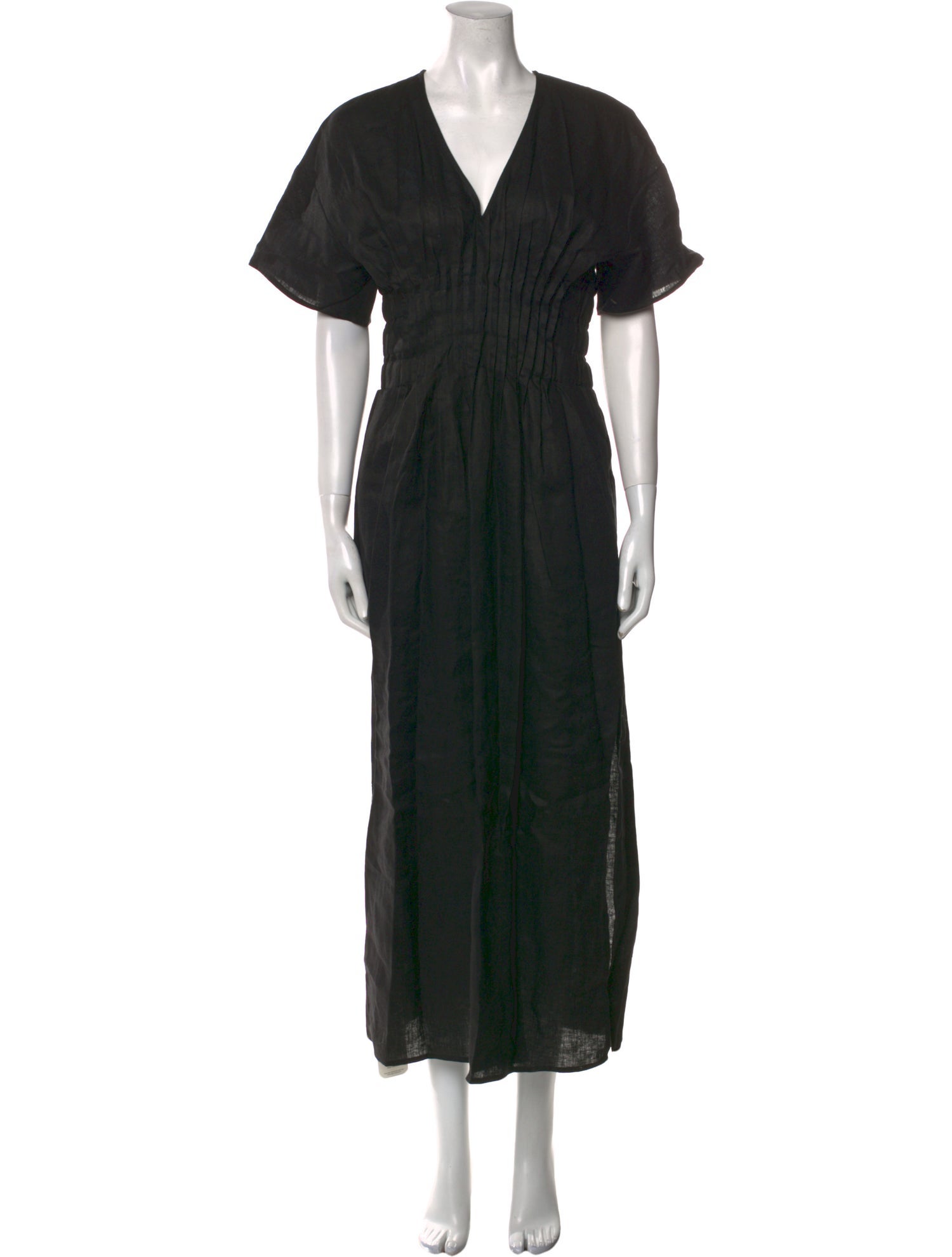 Staud Linen Long Dress