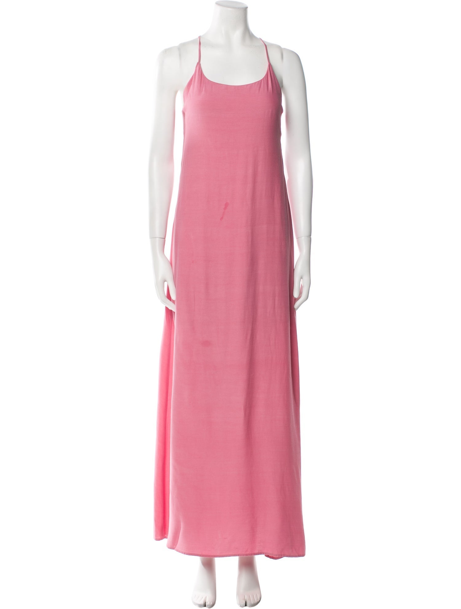 Staud Scoop Neck Long Dress